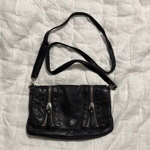 Black Leather Women's Bag